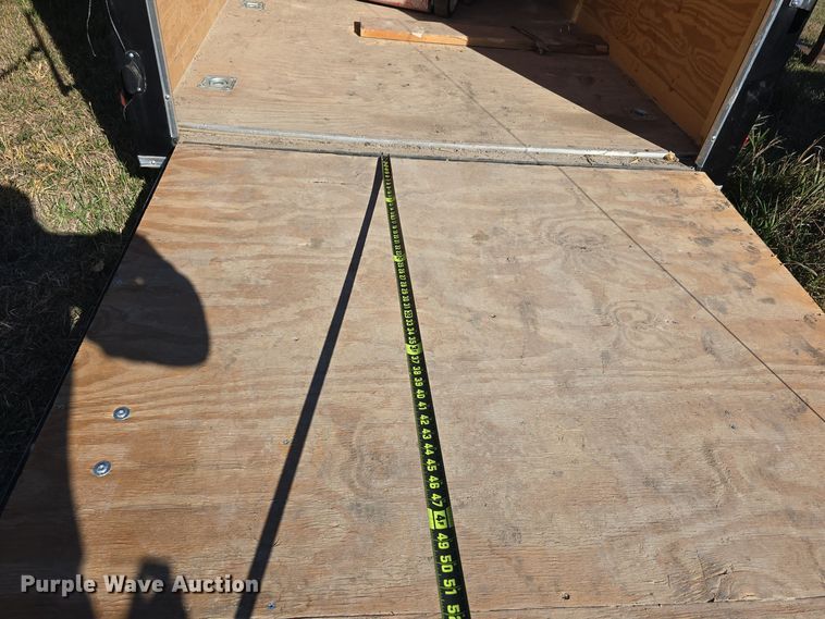 image for item DW3911 2020 Deep South Cargo enclosed cargo trailer