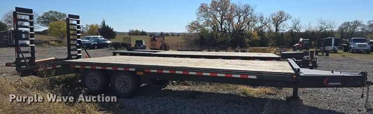 image for item DW3915 2015 Kaufman equipment trailer