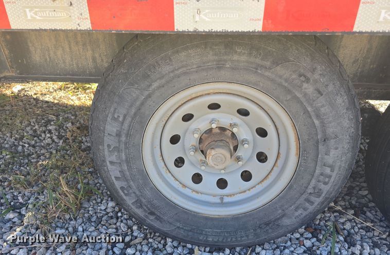 image for item DW3915 2015 Kaufman equipment trailer