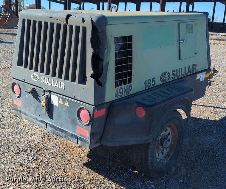 image for item DW5054 Sullair 49HP185DPQ JDi4 EPA air compressor