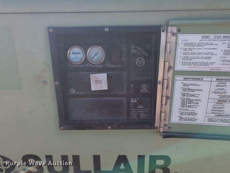 image for item DW5054 Sullair 49HP185DPQ JDi4 EPA air compressor
