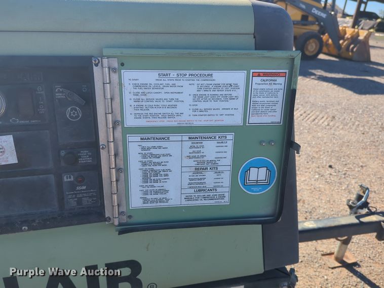image for item DW5054 Sullair 49HP185DPQ JDi4 EPA air compressor