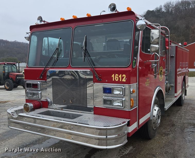 image for item DX1592 1984 Spartan pumper fire truck