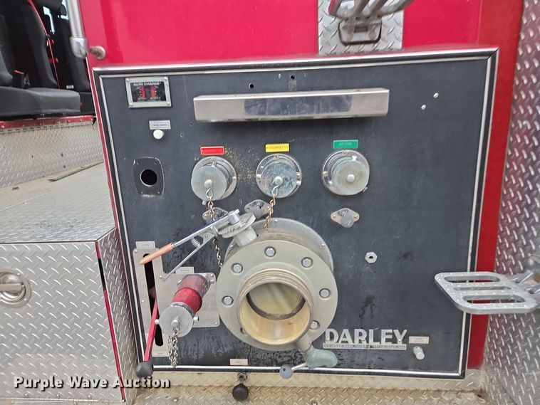 image for item DX1592 1984 Spartan pumper fire truck