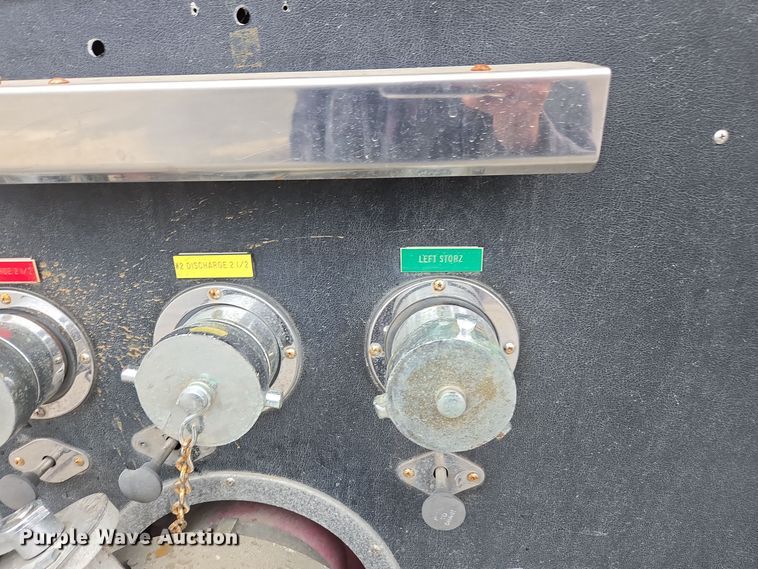 image for item DX1592 1984 Spartan pumper fire truck