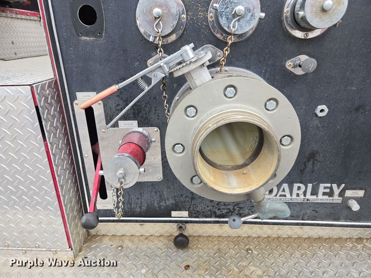 image for item DX1592 1984 Spartan pumper fire truck