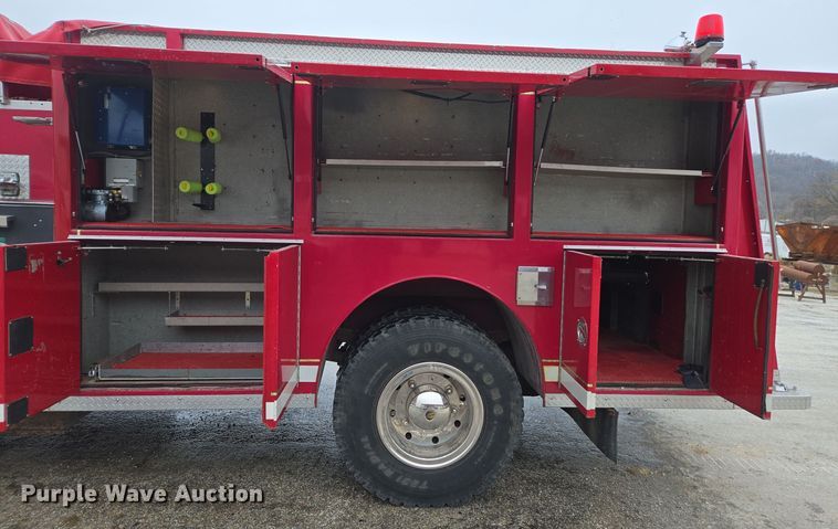 image for item DX1592 1984 Spartan pumper fire truck