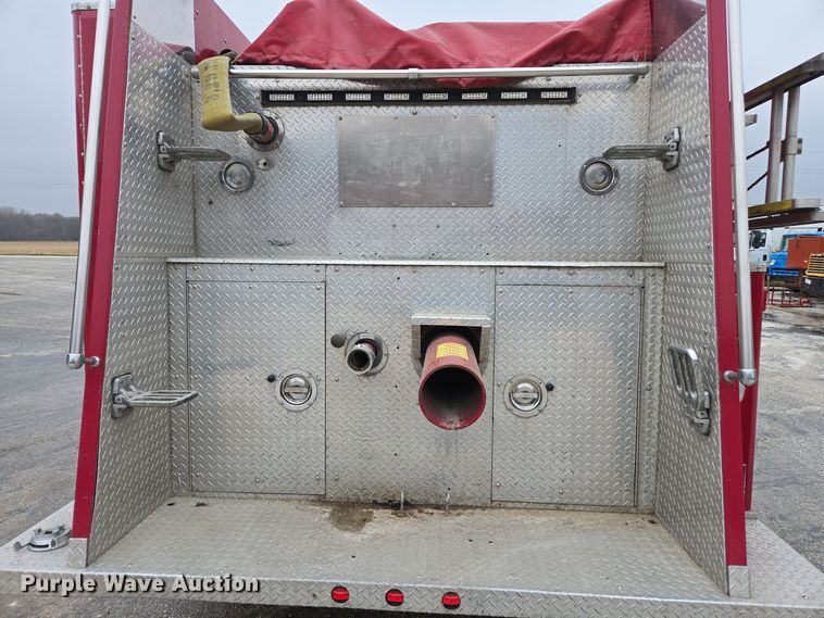 image for item DX1592 1984 Spartan pumper fire truck