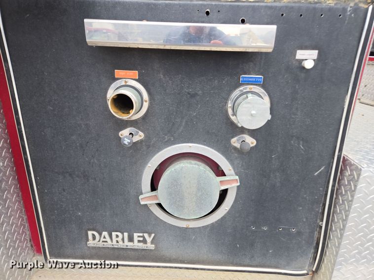 image for item DX1592 1984 Spartan pumper fire truck