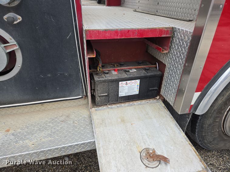 image for item DX1592 1984 Spartan pumper fire truck