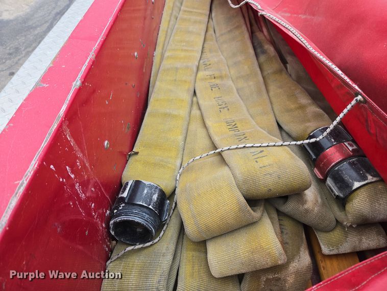 image for item DX1592 1984 Spartan pumper fire truck