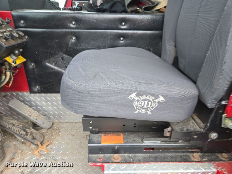 image for item DX1592 1984 Spartan pumper fire truck