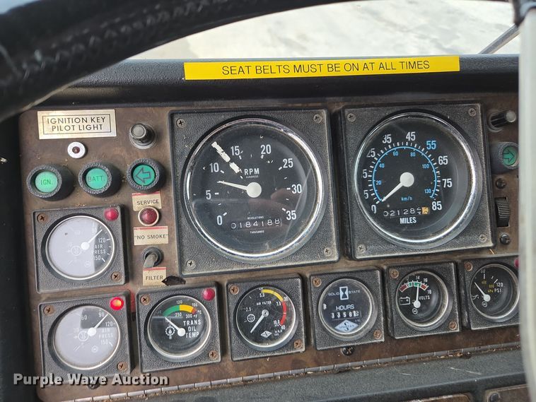 image for item DX1592 1984 Spartan pumper fire truck