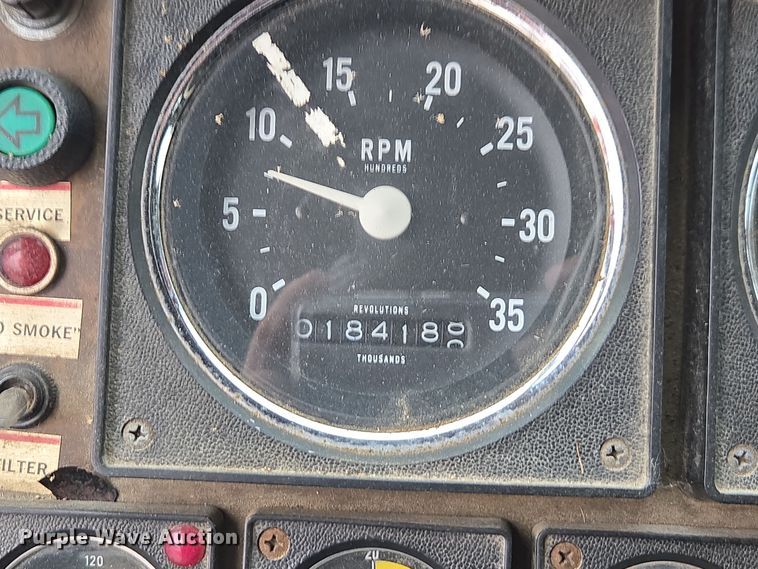 image for item DX1592 1984 Spartan pumper fire truck