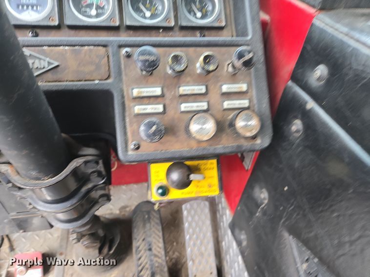 image for item DX1592 1984 Spartan pumper fire truck