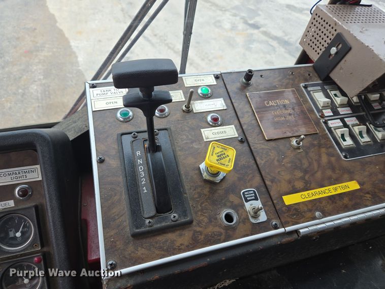 image for item DX1592 1984 Spartan pumper fire truck