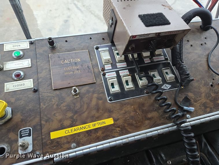 image for item DX1592 1984 Spartan pumper fire truck