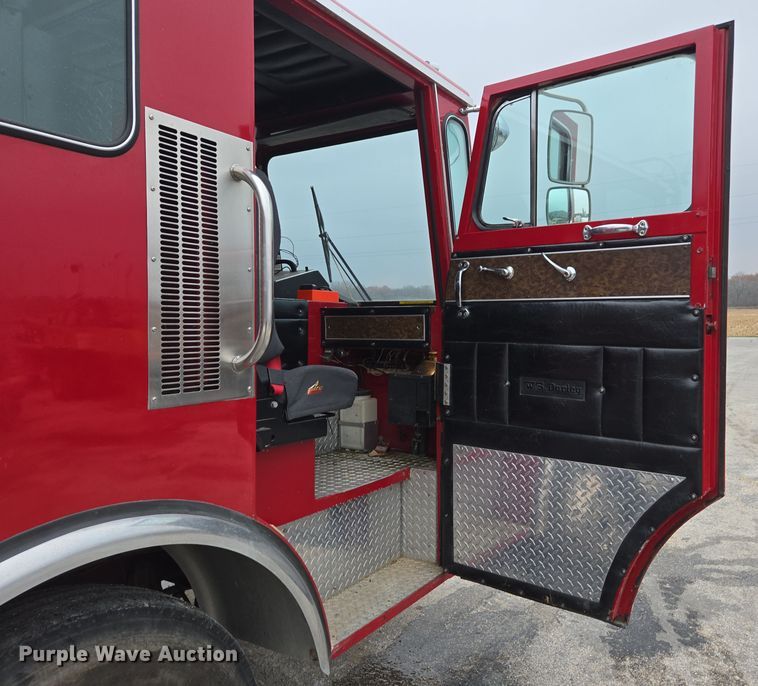 image for item DX1592 1984 Spartan pumper fire truck