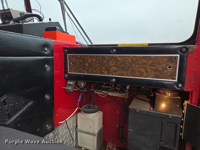 image for item DX1592 1984 Spartan pumper fire truck