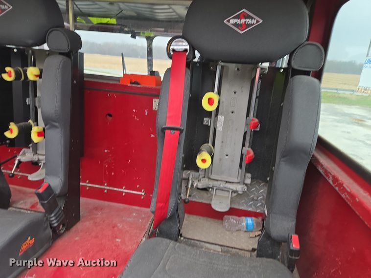 image for item DX1592 1984 Spartan pumper fire truck