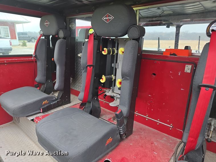 image for item DX1592 1984 Spartan pumper fire truck