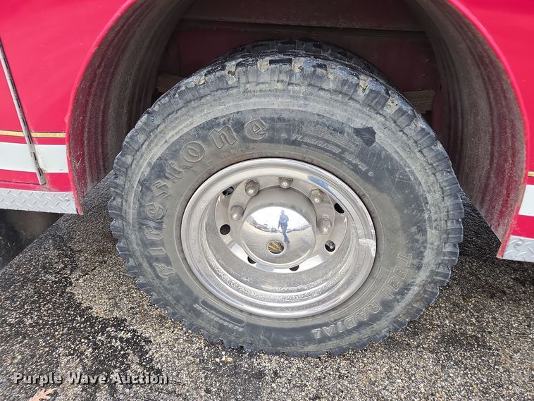 image for item DX1592 1984 Spartan pumper fire truck