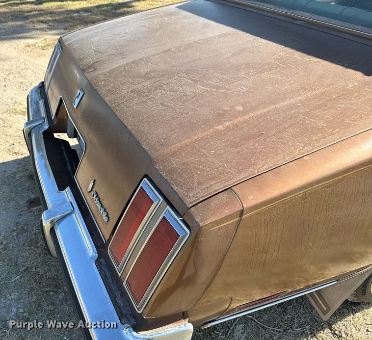 image for item DX3707 1980 Oldsmobile Cutlass Supreme  