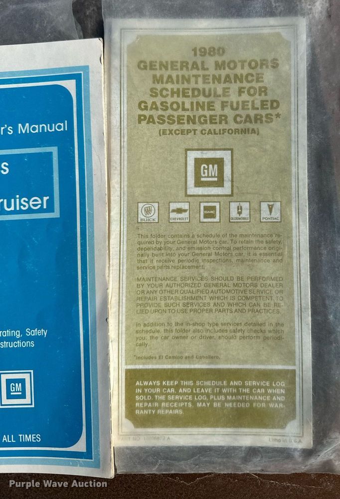 image for item DX3707 1980 Oldsmobile Cutlass Supreme  