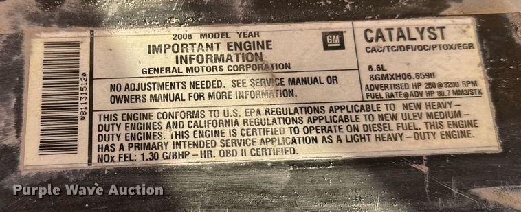 image for item DX3837 2008 Chevrolet Express G3500 school bus