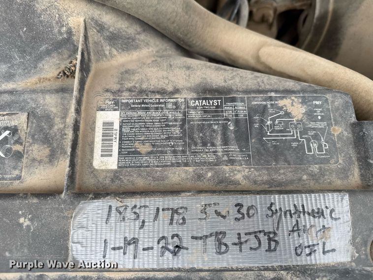 image for item DX3863 1992 Chevrolet C1500 pickup truck