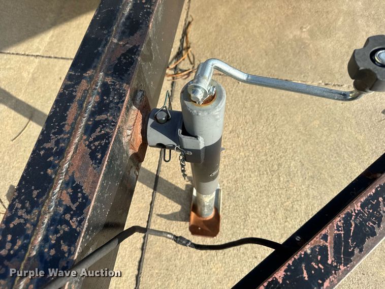 image for item DX3876 2001 Shop built utility trailer