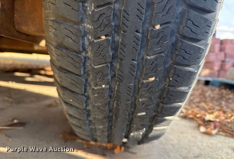 image for item DX3876 2001 Shop built utility trailer