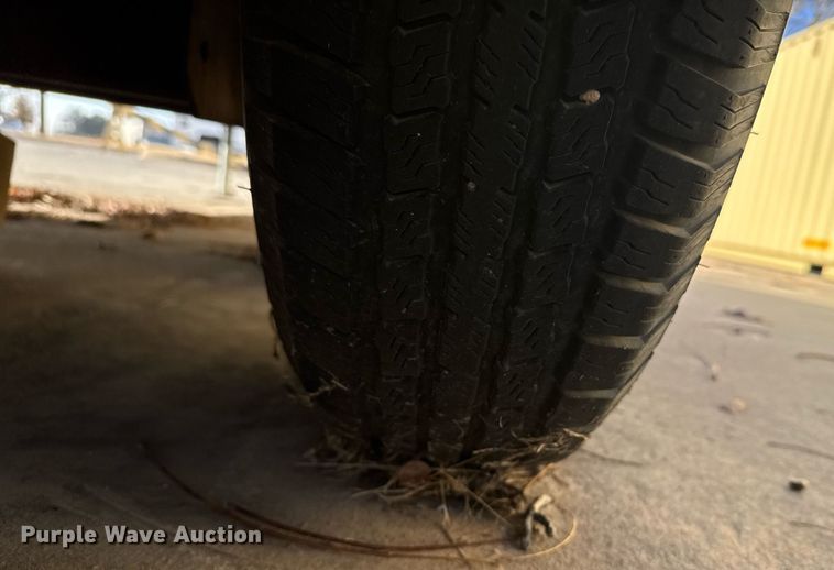 image for item DX3876 2001 Shop built utility trailer