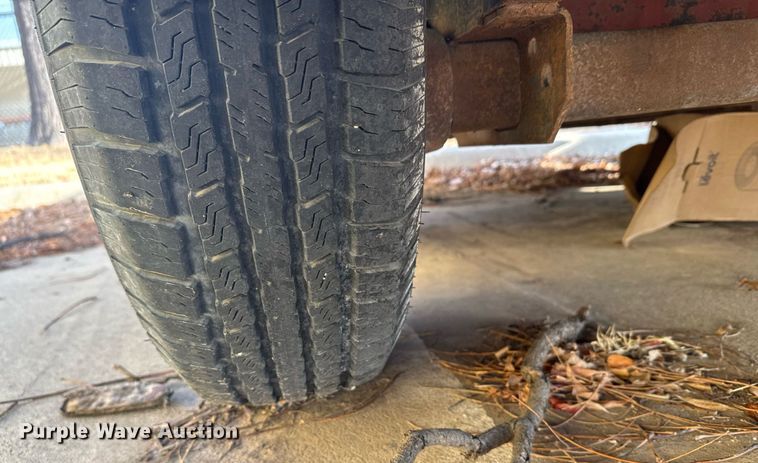 image for item DX3876 2001 Shop built utility trailer