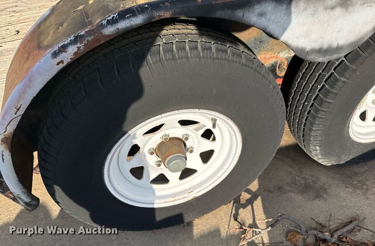 image for item DX3876 2001 Shop built utility trailer