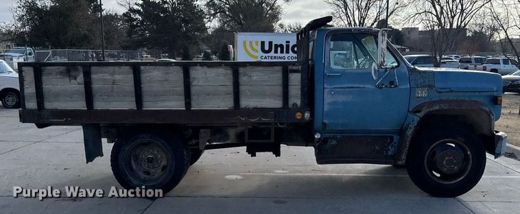 image for item DX3879 1975 Chevrolet C50 dump truck