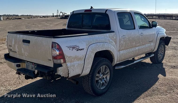 image for item DX3885 2012 Toyota Tacoma Double Cab pickup truck