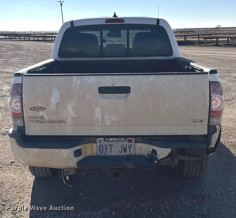 image for item DX3885 2012 Toyota Tacoma Double Cab pickup truck