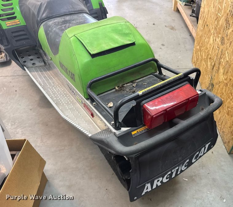 image for item DX3891 (2) Arctic Cat Mountain Cat snowmobiles