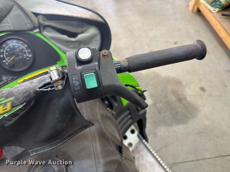 image for item DX3891 (2) Arctic Cat Mountain Cat snowmobiles