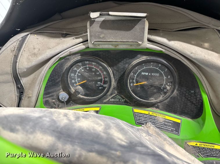 image for item DX3891 (2) Arctic Cat Mountain Cat snowmobiles