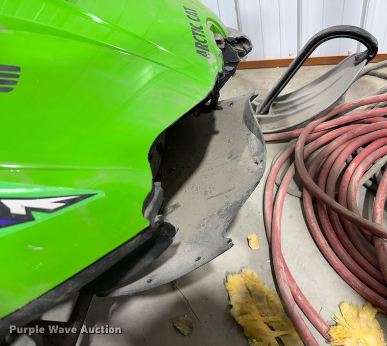 image for item DX3891 (2) Arctic Cat Mountain Cat snowmobiles