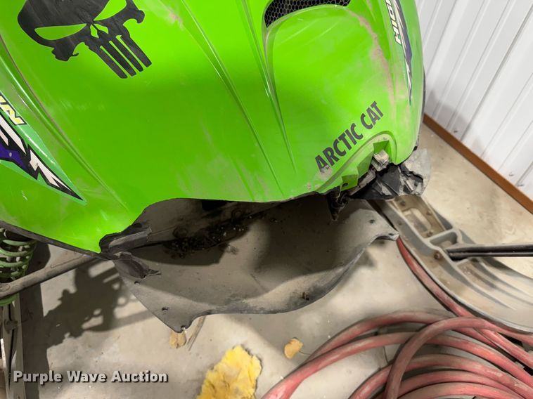 image for item DX3891 (2) Arctic Cat Mountain Cat snowmobiles