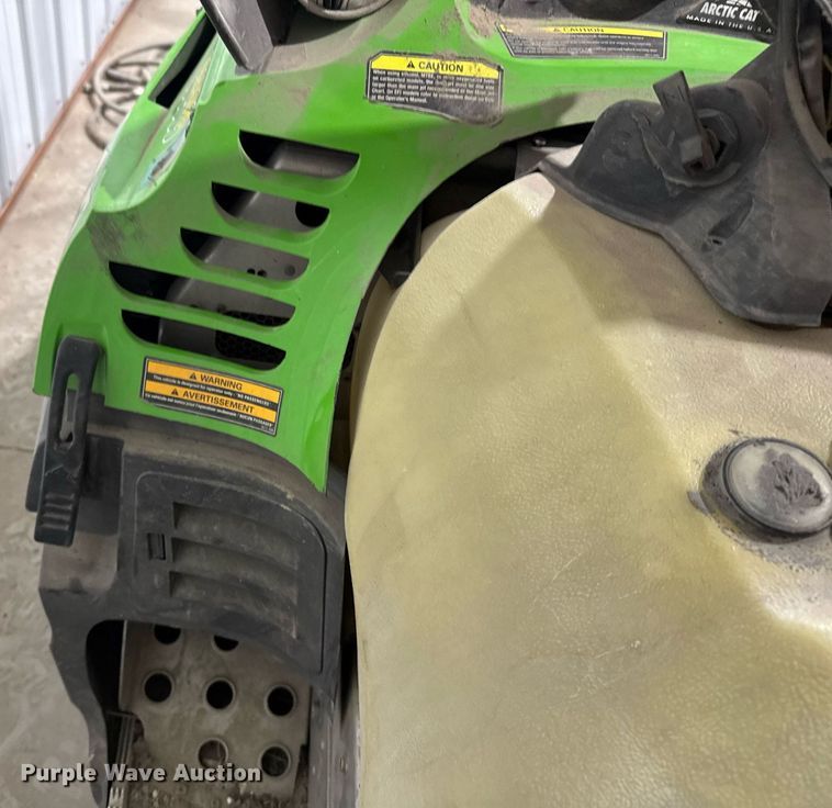 image for item DX3891 (2) Arctic Cat Mountain Cat snowmobiles