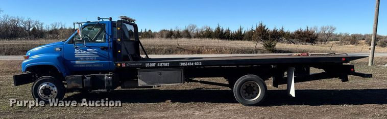 image for item DX3892 1999 GMC C6500 rollback truck