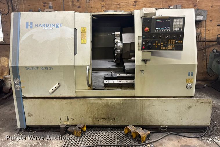 image for item DX3916 Hardinge Talent 10/78 SV CNC lathe