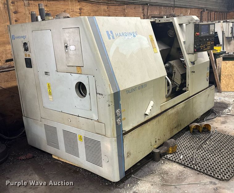 image for item DX3916 Hardinge Talent 10/78 SV CNC lathe