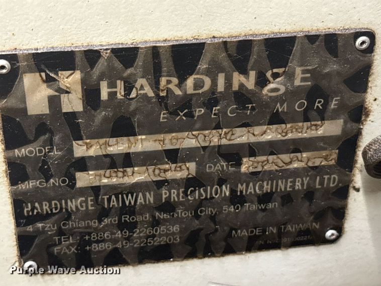 image for item DX3916 Hardinge Talent 10/78 SV CNC lathe