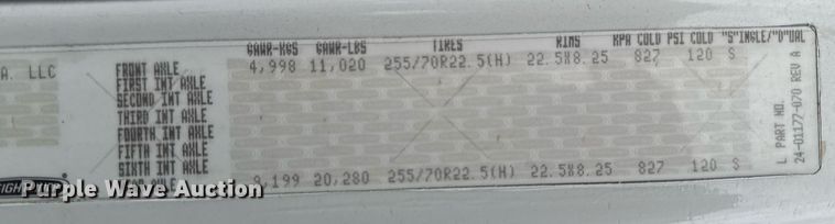 image for item EG7037 2011 Freightliner Buisness Class M2 refuse truck