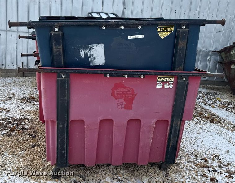 image for item EG7038 (8) Nedland Industries Inc. dumpsters